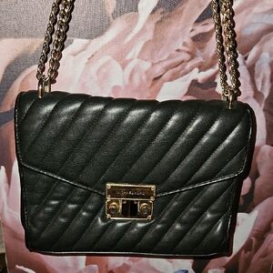 Michael Michael Kors Rose Medium Quilted Crossbody Shoulder Bag